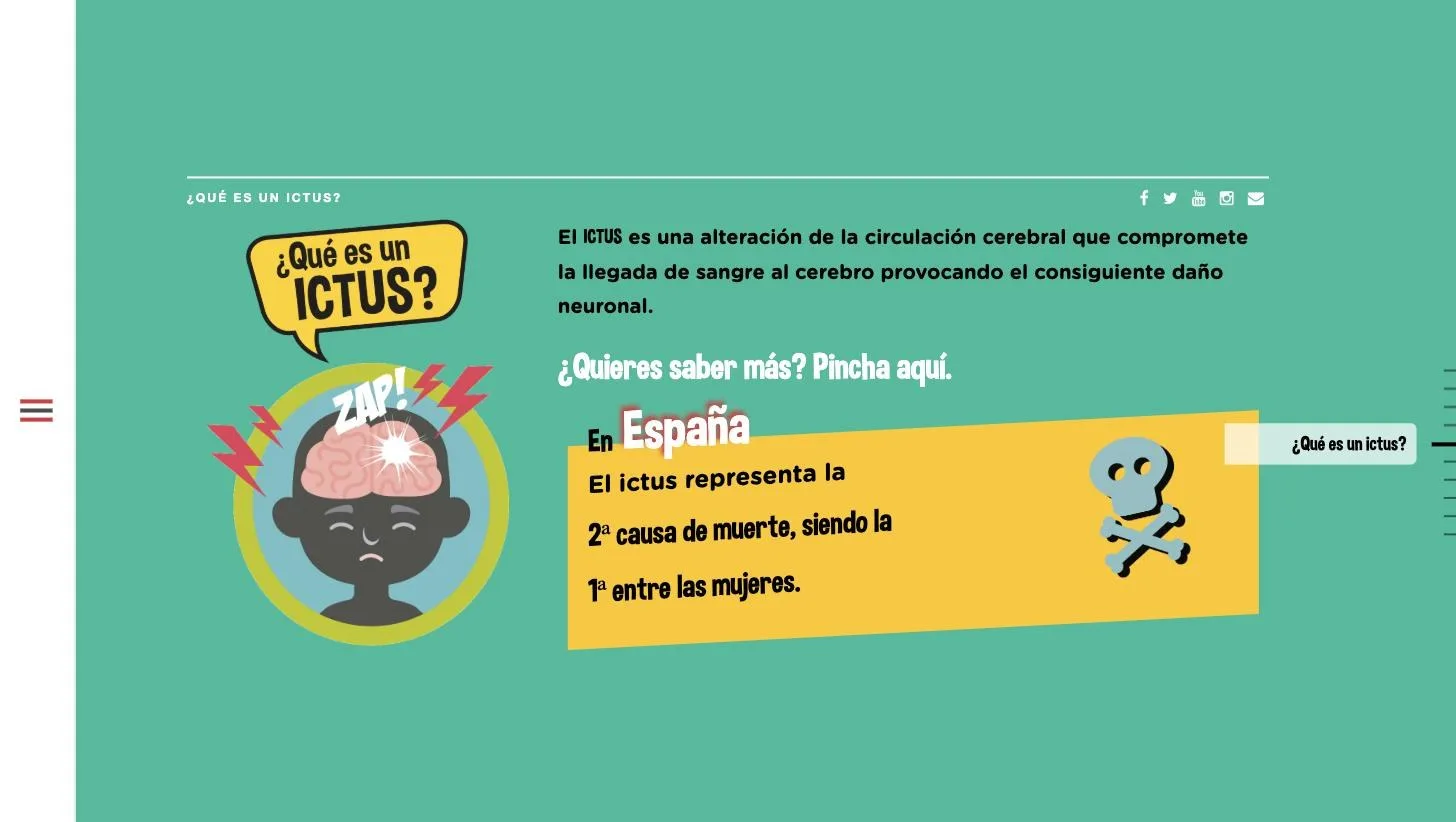 Sección divulgativa con la explicación y las cifras de impacto