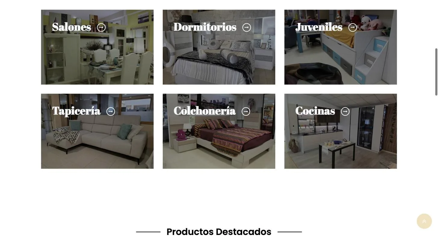 Salones, dormitorios, juveniles, tapicería, colchonería y cocinas