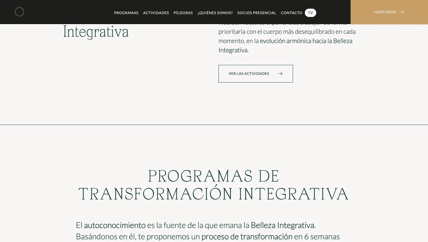 Presentación del proceso de transformación en seis semanas