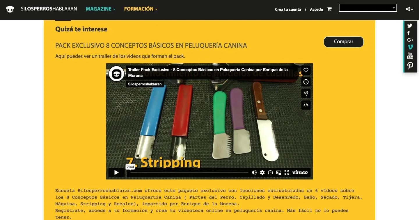Pack exclusivo con su tráiler y botón de compra