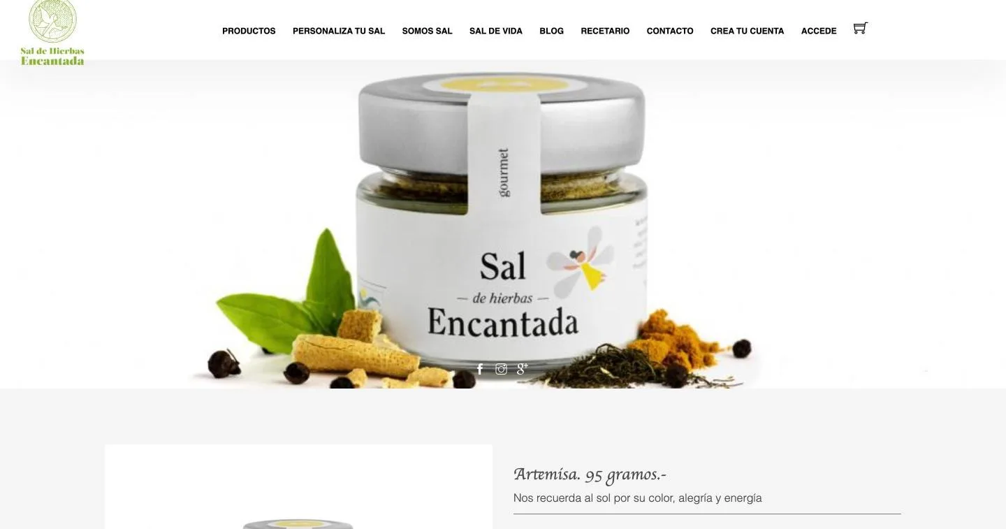 Cabecera de la variedad Artemisa con la fotografía del tarro y el descriptor sensorial